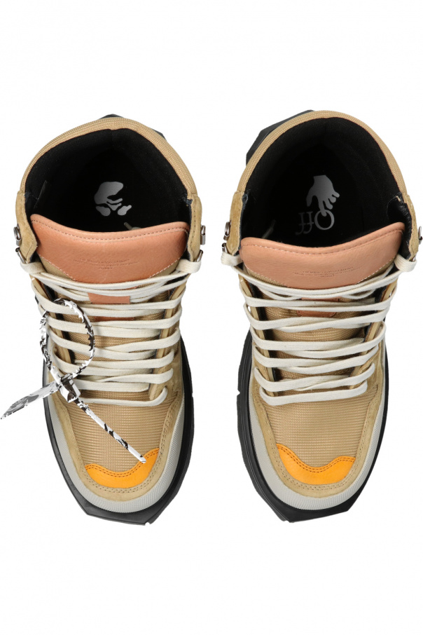 Off white brown outlet hiking boots